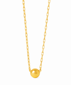 Choker Esfera Dourada